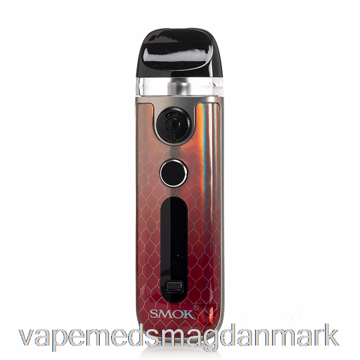 Engangs Vape Danmark Smok Novo 5 30w Pod System Sølv Rød Cobra